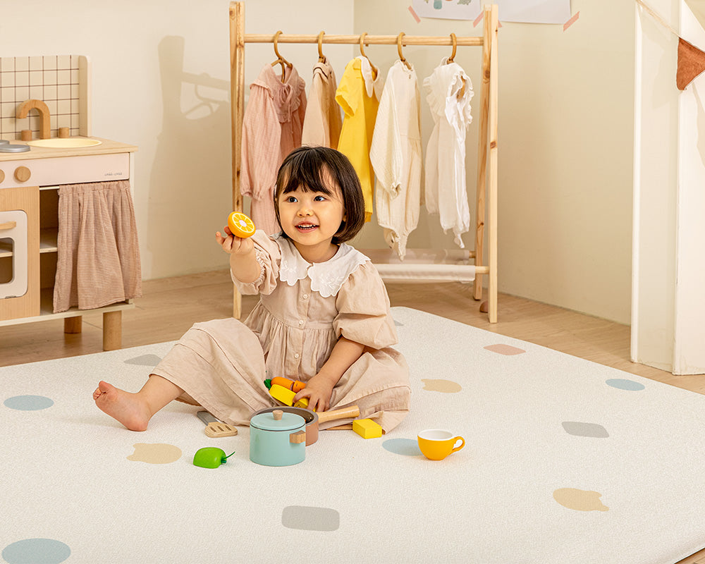 赤ちゃんの成長に最適! お昼寝マットとしても使用できるプレイマットの選び方と使い分け