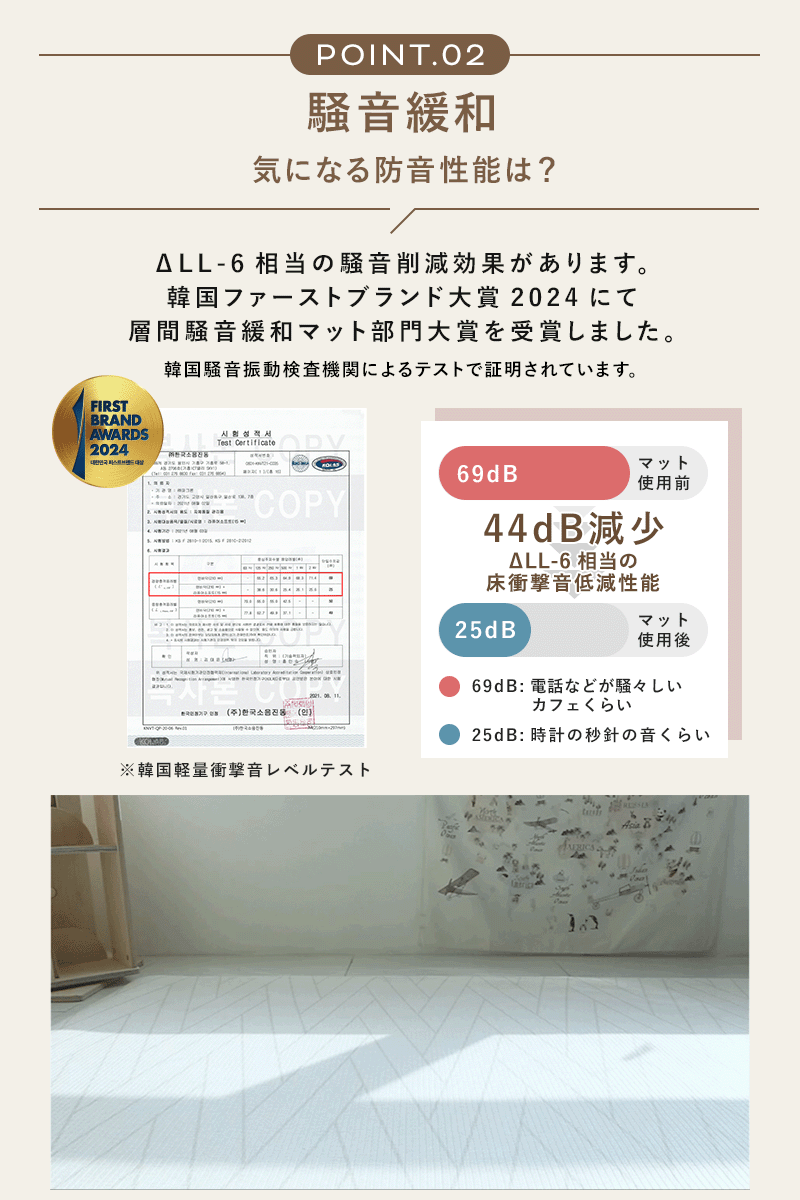 PARKLON やわらかクッションマット-訳ありアウトレット品