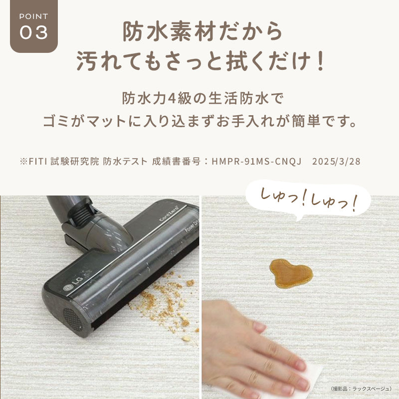 PARKLON やわらかクッションラグ