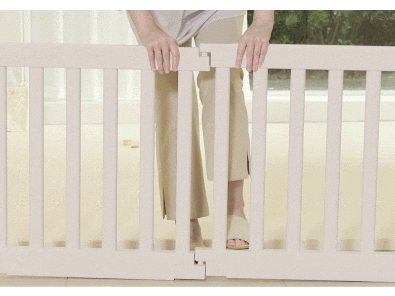 PARKLON ダブルガードベビーサークル やわらかクッションマットにぴったりサイズ