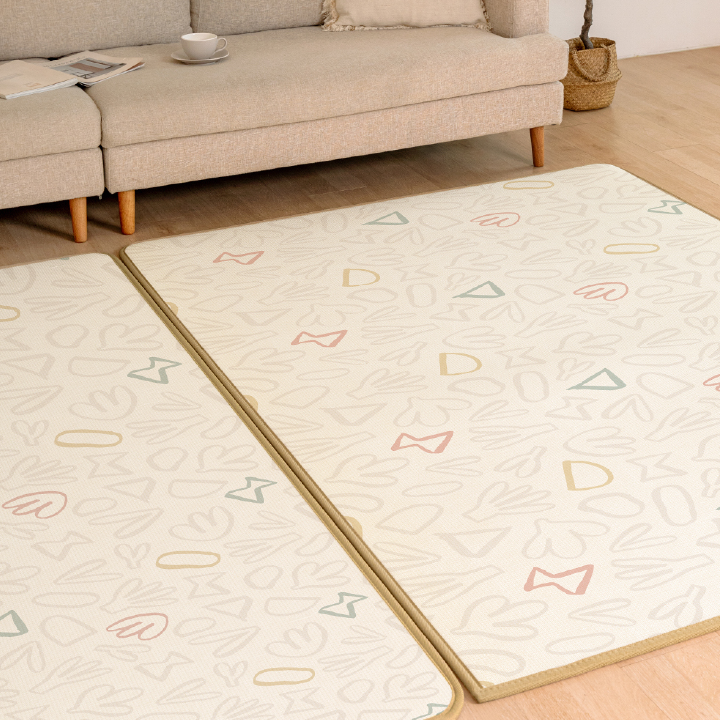 PARKLON PE プライム プレイマット 200cm×150cm×1.0cm