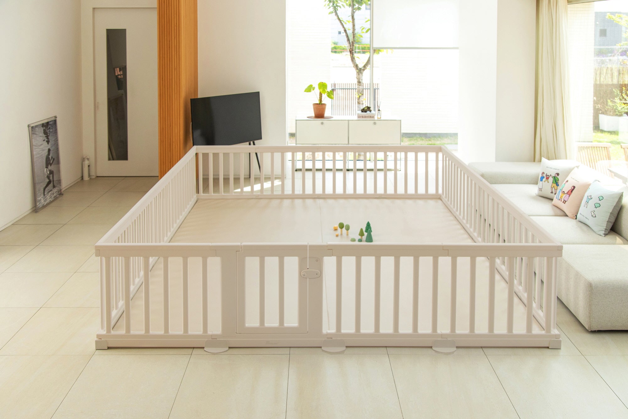 PARKLON NEW BABY ROOM ベビーサークル- 廃盤商品のためアウトレット