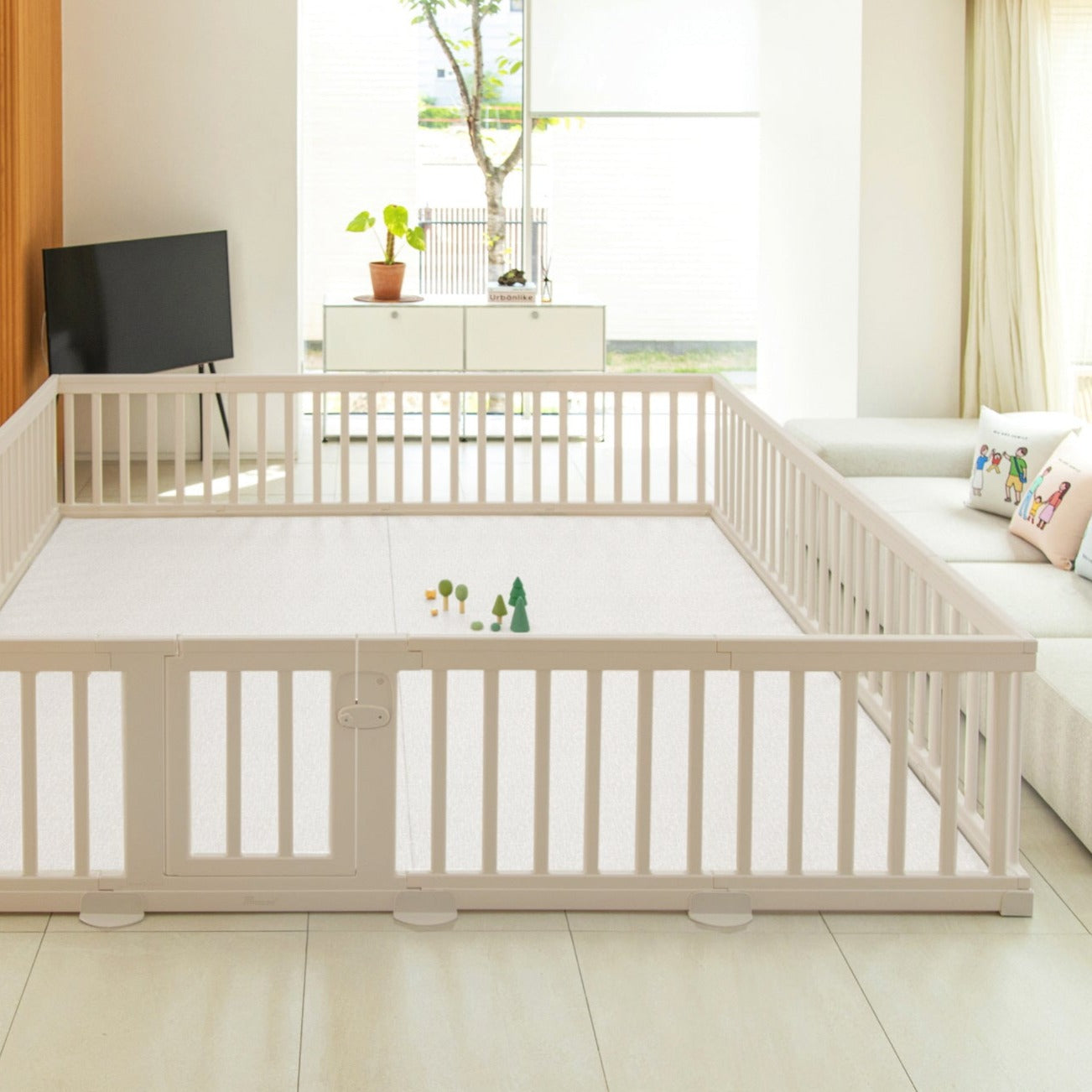 PARKLON NEW BABY ROOM ベビーサークル- 廃盤商品のためアウトレット
