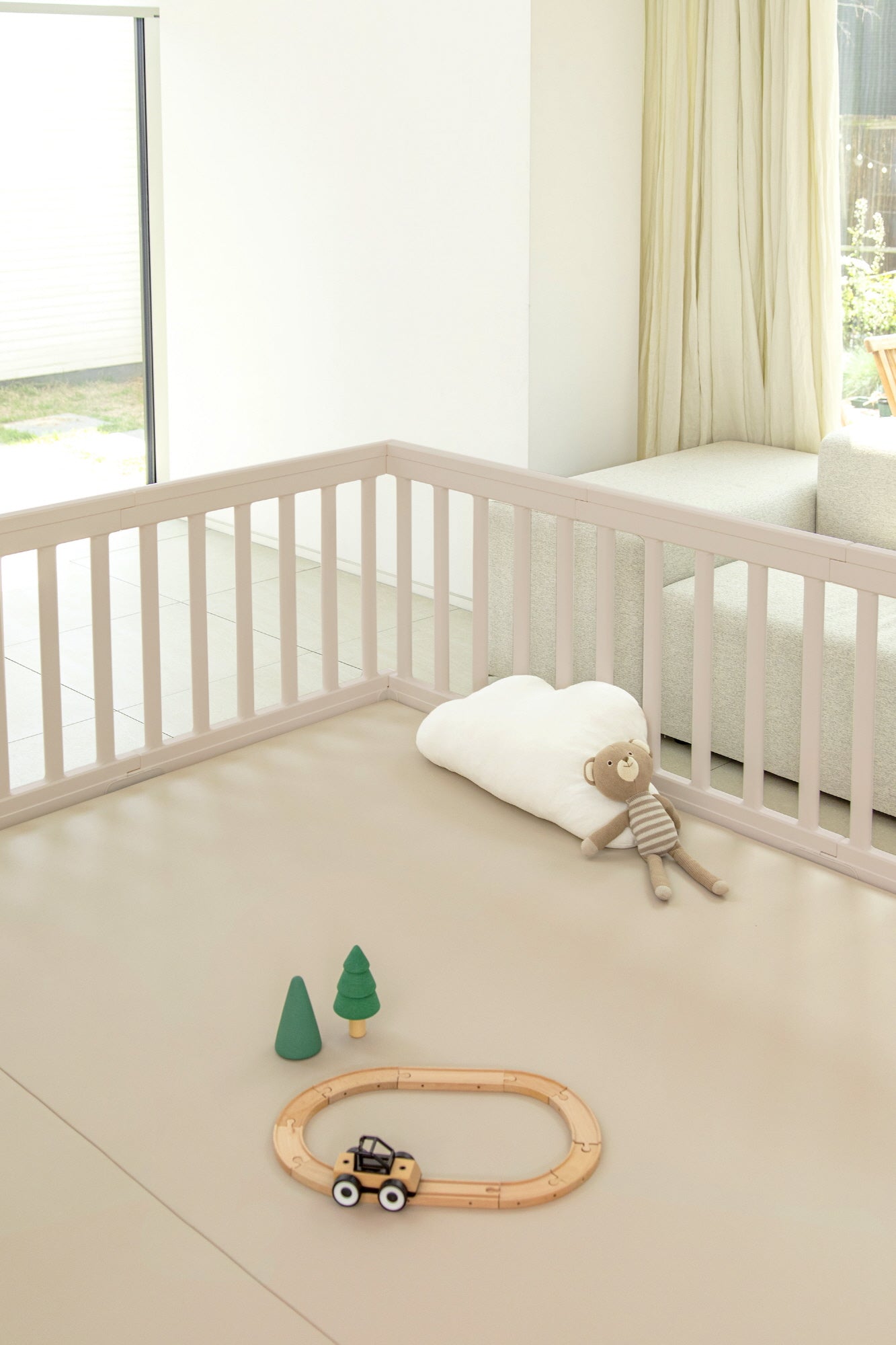 PARKLON NEW BABY ROOM ベビーサークル- 廃盤商品のためアウトレット