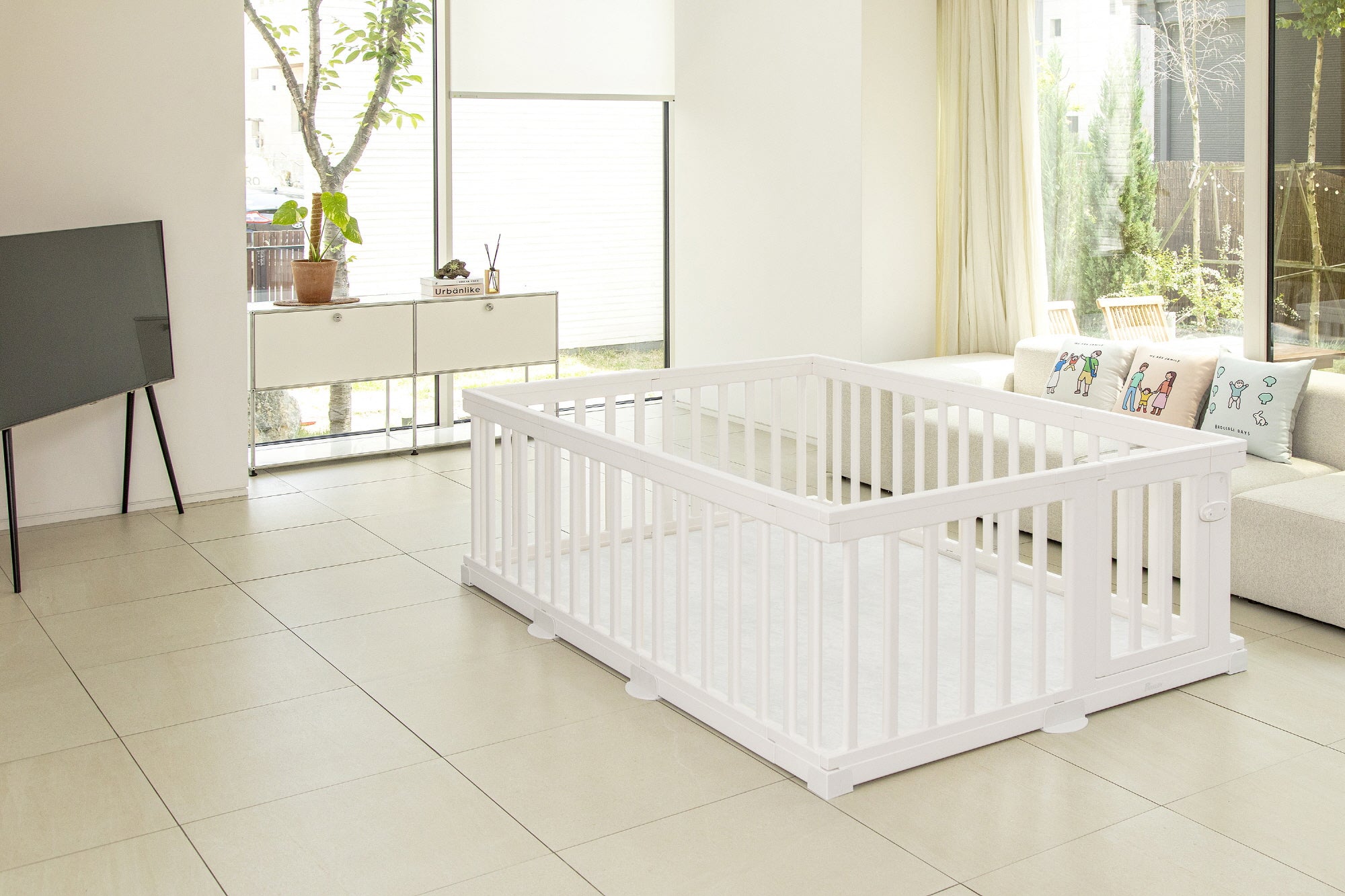 PARKLON NEW BABY ROOM ベビーサークル- 廃盤商品のためアウトレット