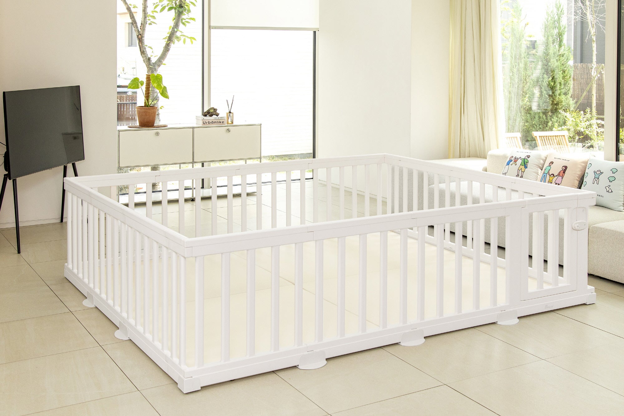 PARKLON NEW BABY ROOM ベビーサークル- 廃盤商品のためアウトレット