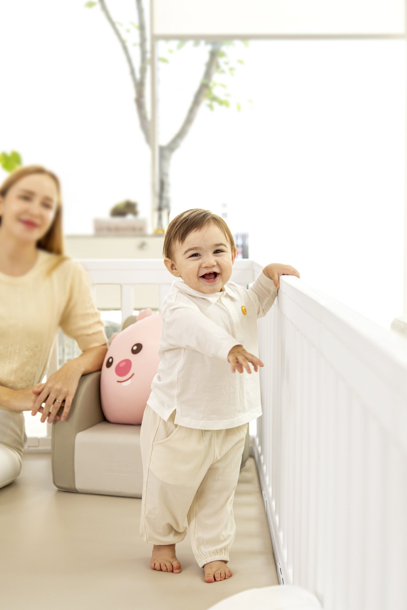 PARKLON NEW BABY ROOM ベビーサークル- 廃盤商品のためアウトレット