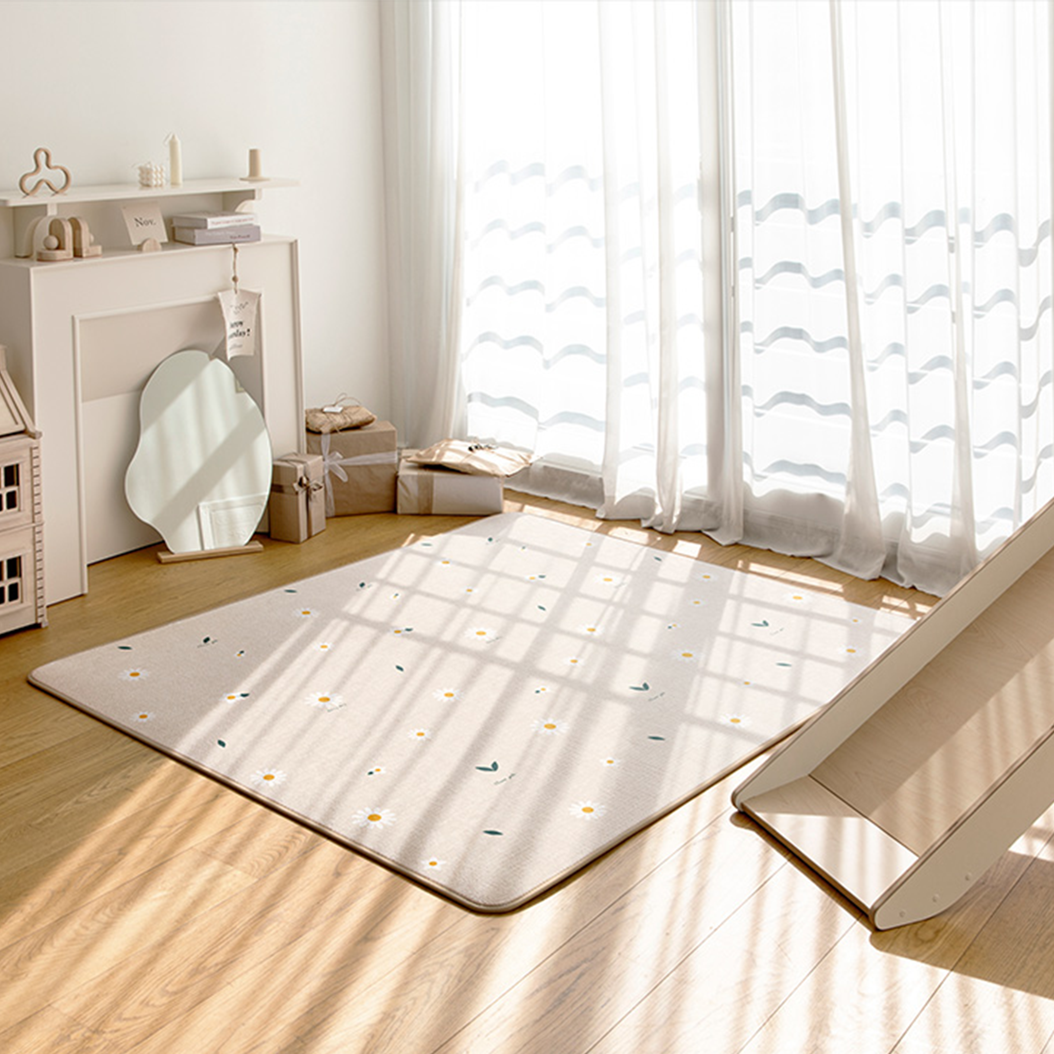 PARKLON シルキープライムマット 180cm×150cm×0.8cm/150cm×150cm×0.8cm