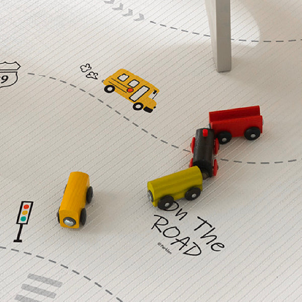 【デザインリニューアル売り切り特価】 PARKLON やわらかクッションマット アウトレット-On the road-