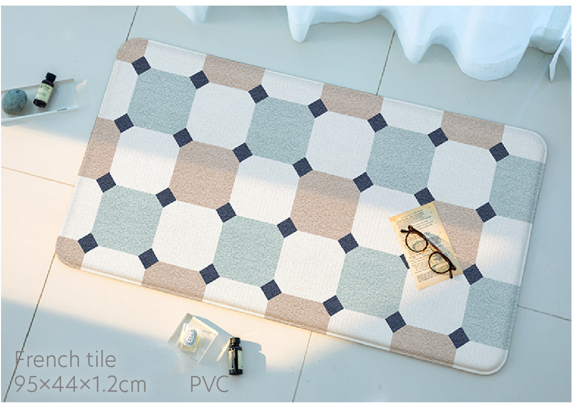 PARKLON 拭けるキッチンマット S 95cm×44cm×1.2cm