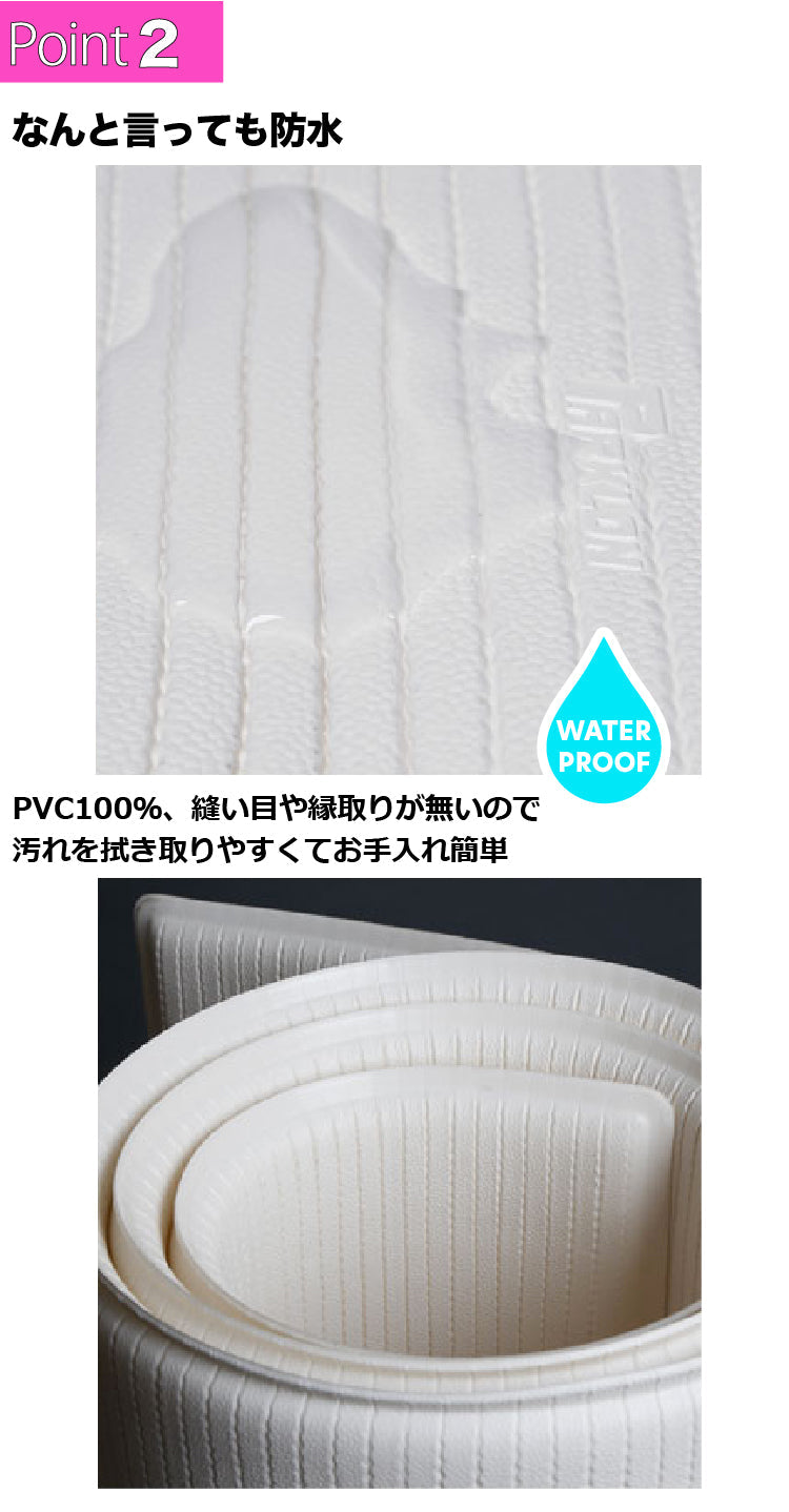 PARKLON 拭けるキッチンマット S 95cm×44cm×1.2cm