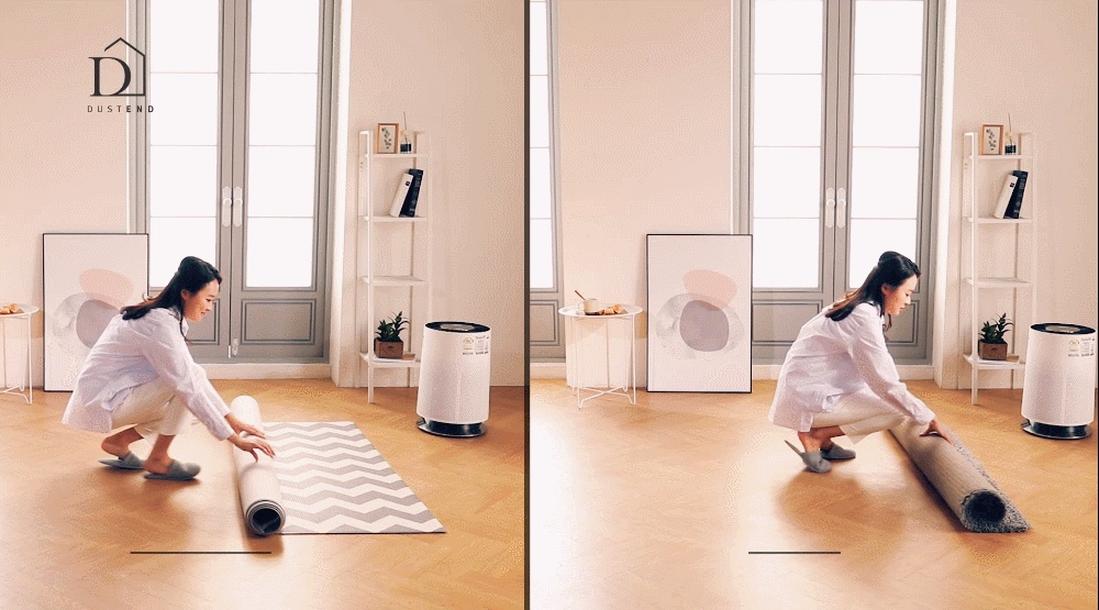 PARKLON 拭けるラグマット 210cm×140cm×0.55cm