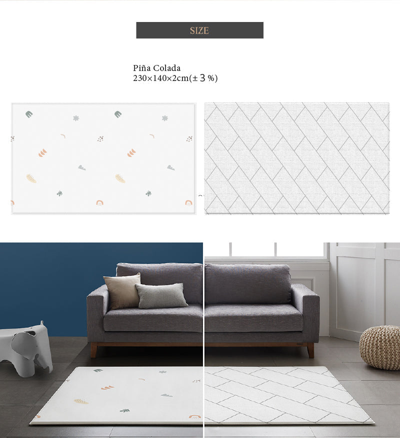 PARKLON 最高級プレイマット ASOBANG 230cm×140cm×2.0cm