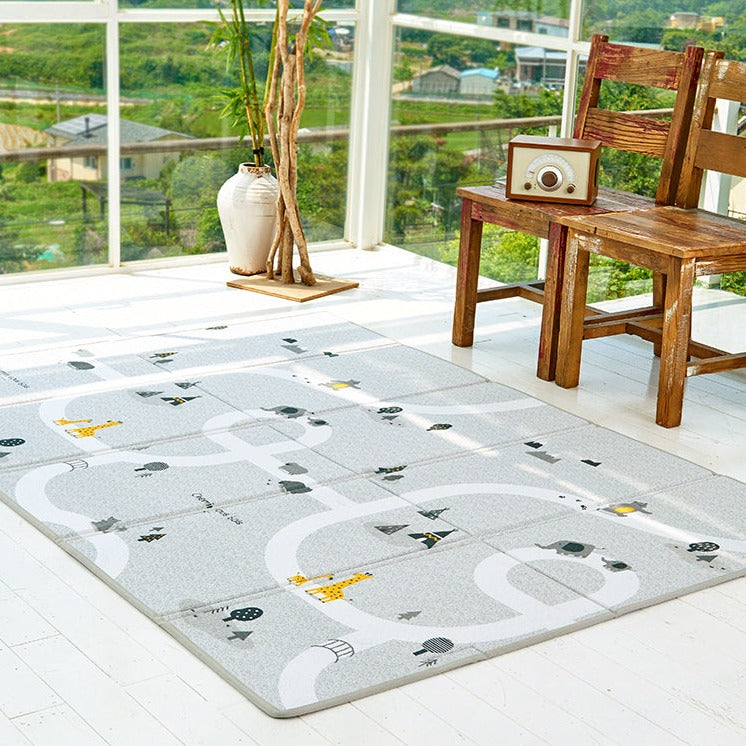 PARKLON シルキーポータブルマット200cm×140cm×0.8cm 【折りたたみサイズ 70cm×40cm×8cm】