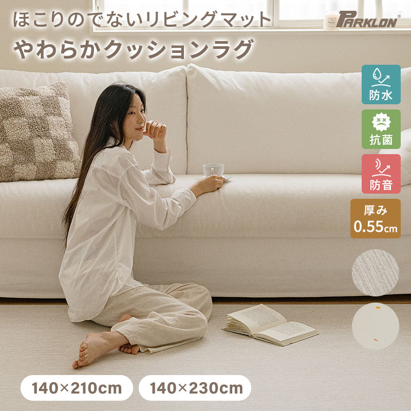 PARKLON やわらかクッションラグ