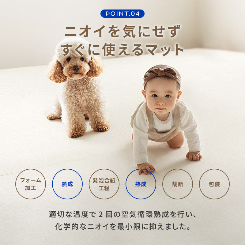 PARKLON 特厚 ロールマット厚み1.7cm 幅が選べる7サイズ　長さは選べる4サイズ