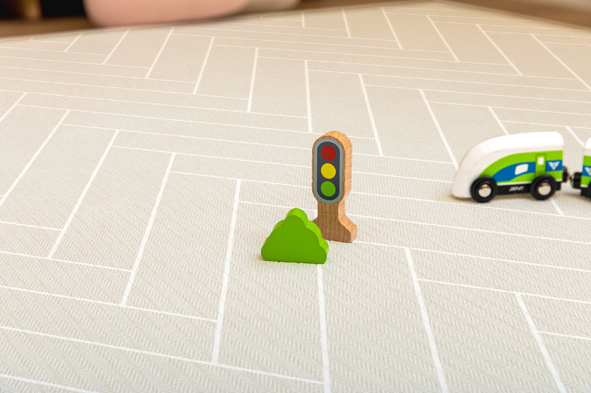 【デザインリニューアル売り切り特価】 PARKLON やわらかクッションマット アウトレット-Minimal fruits-