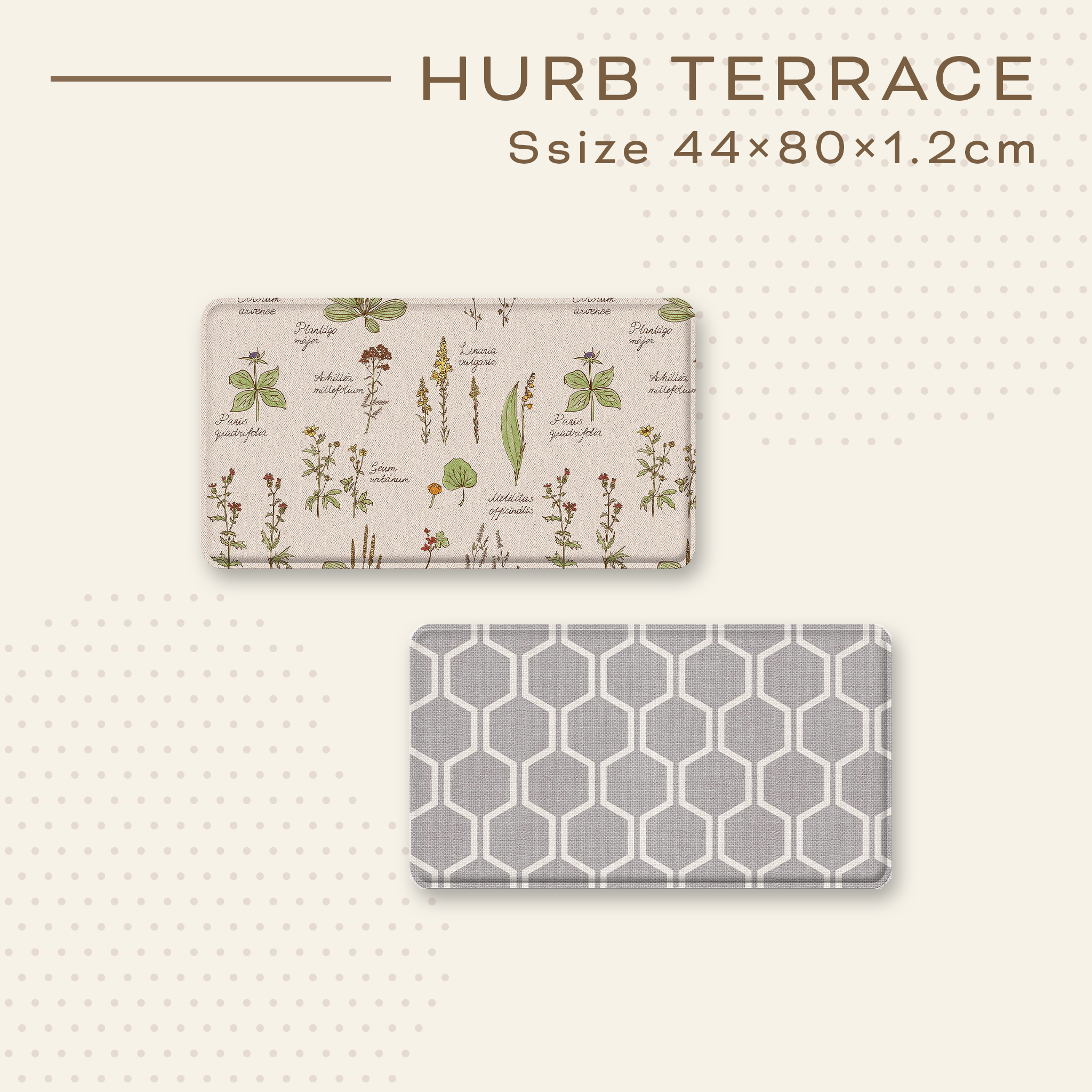 PARKLON 拭けるキッチンマット