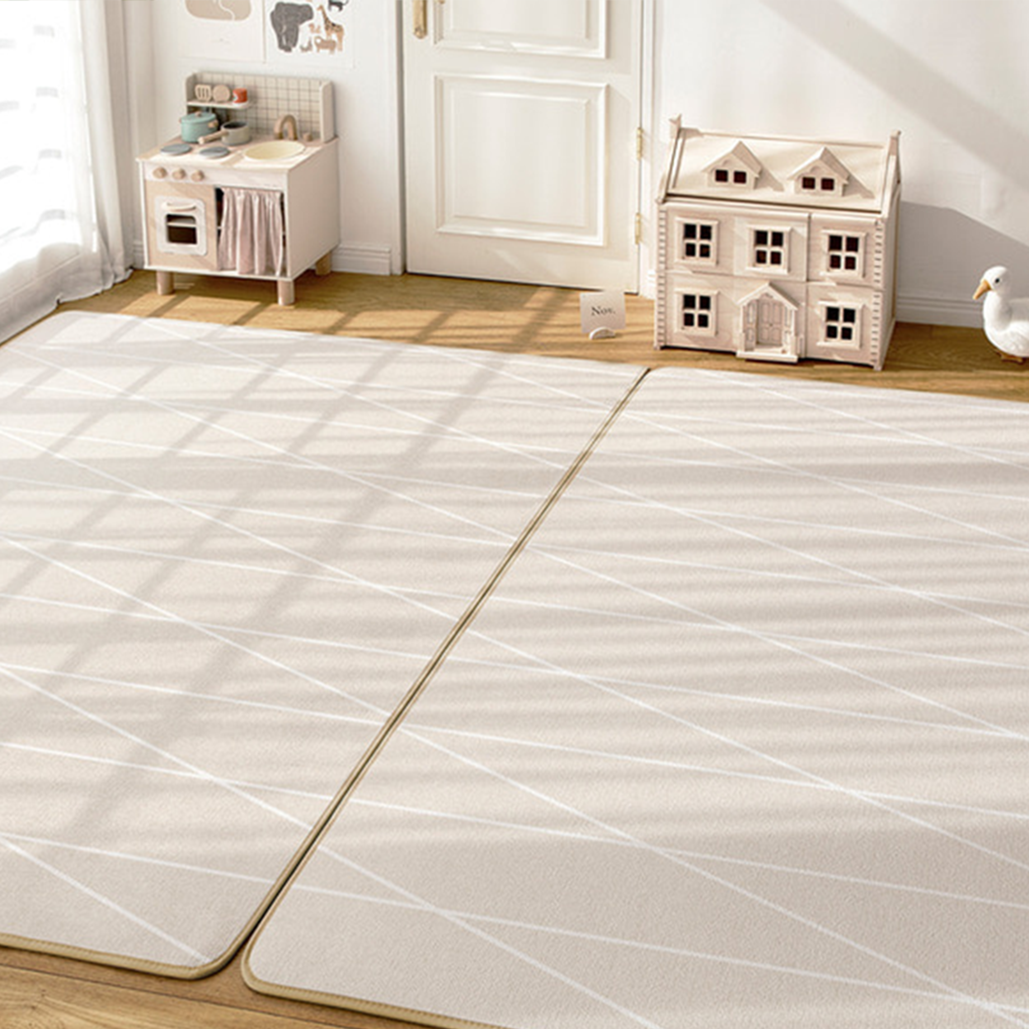 PARKLON シルキープライムマット 180cm×150cm×0.8cm/150cm×150cm×0.8cm